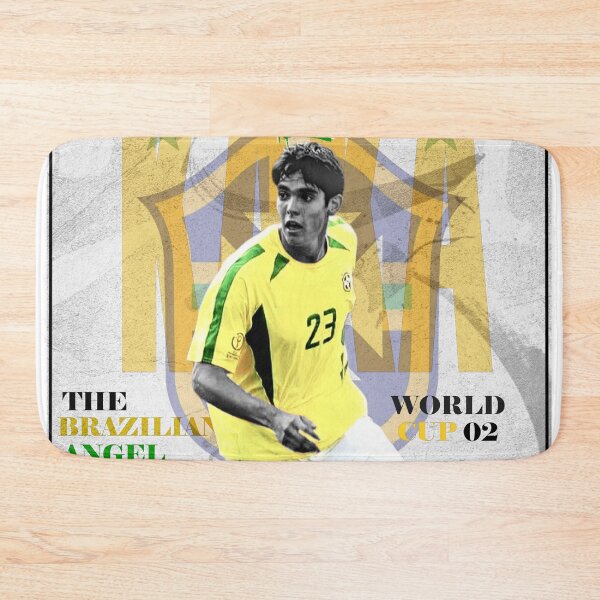 Item preview, Kaka Brazil 2002 World Cup Poster | Kaka Retro Soccer Art Print designed and sold by Af-RT10.