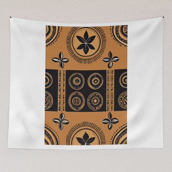 Artikelvorschau, Art - Afro-Bohemian Inspiration, Geometric Decorative Elements entworfen und verkauft von Reverso-Design.