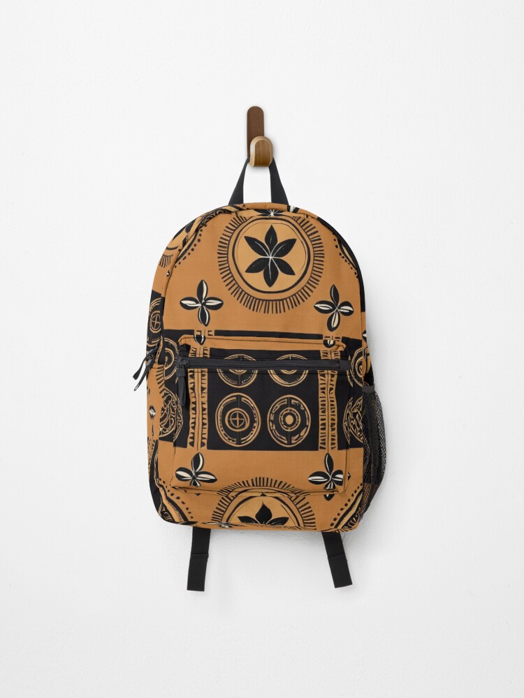 Thumbnail 1 von 3, Rucksack, Art - Afro-Bohemian Inspiration, Geometric Decorative Elements designt und verkauft von Reverso-Design.