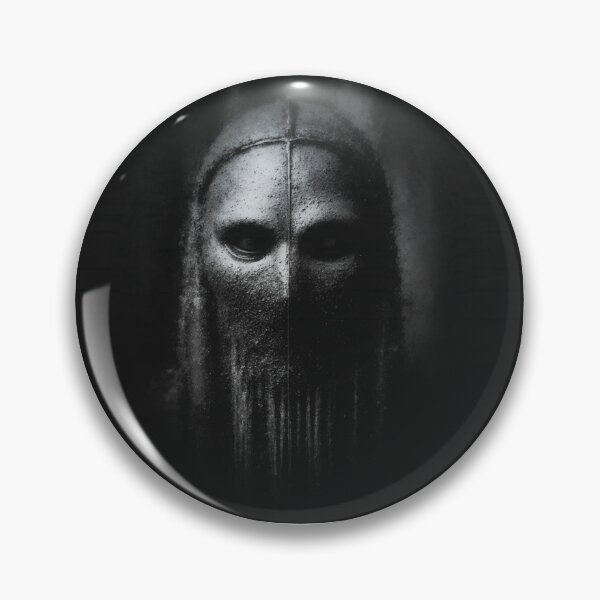 Item preview, Dissolving Dark Ash Mask Horror Portrait designed and sold by WitchyBotanicaArt.