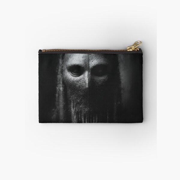 Item preview, Dissolving Dark Ash Mask Horror Portrait designed and sold by WitchyBotanicaArt.