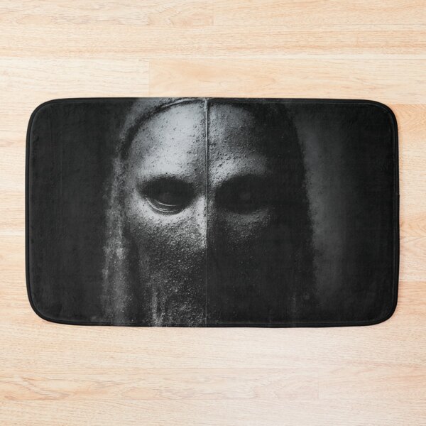 Item preview, Dissolving Dark Ash Mask Horror Portrait designed and sold by WitchyBotanicaArt.