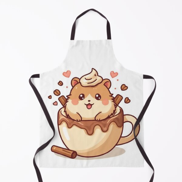 Item preview, Cute Coffee Hamster Kawaii Sticker | Cozy Coffee Lover Gift designed and sold by Stylestickers55.