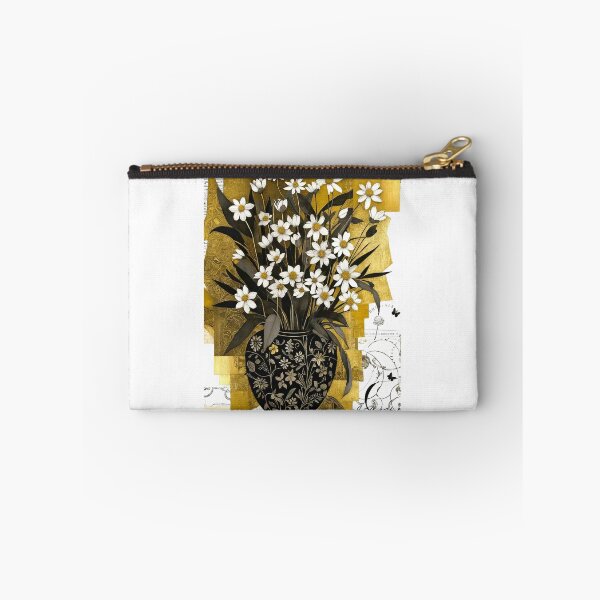 Item preview, Antique Vase of Daisies  designed and sold by ©Janis Zroback.