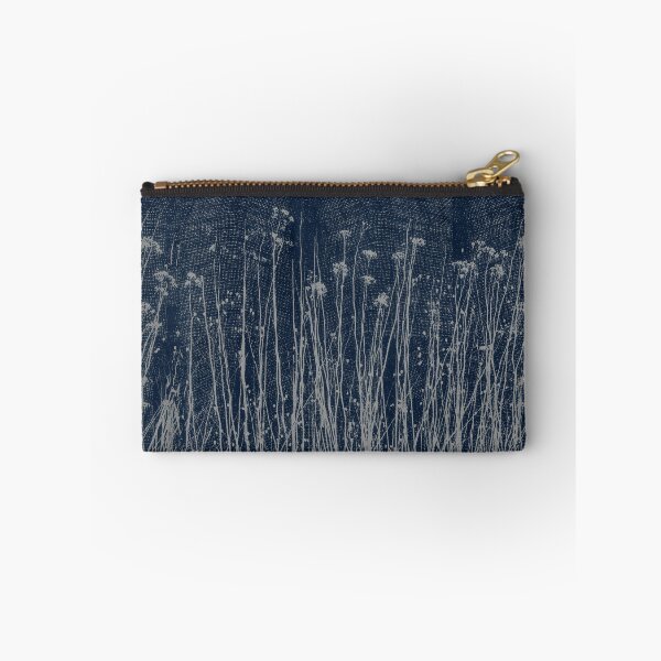 Item preview, Rustic Modern Botanical Dark Blue Warm Grey designed and sold by jocelynsart.