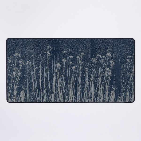 Item preview, Rustic Modern Botanical Dark Blue Warm Grey designed and sold by jocelynsart.