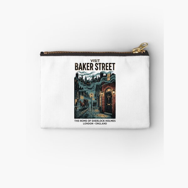 Item preview, Visit Baker Street 221B Home of Sherlock Holmes Vintage designed and sold by Fenay Designs.
