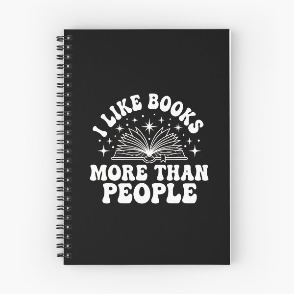 Item preview, I Like Books More Than People Retro Reader designed and sold by SiarheiYur.