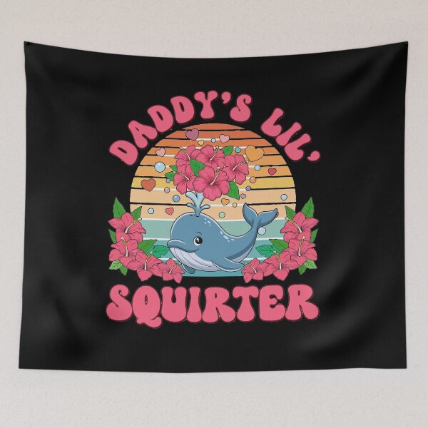 Item preview, Inappropriate Funny Daddy's Lil Squirter Embarrassing Women T-Shirt designed and sold by stmpdwrld.