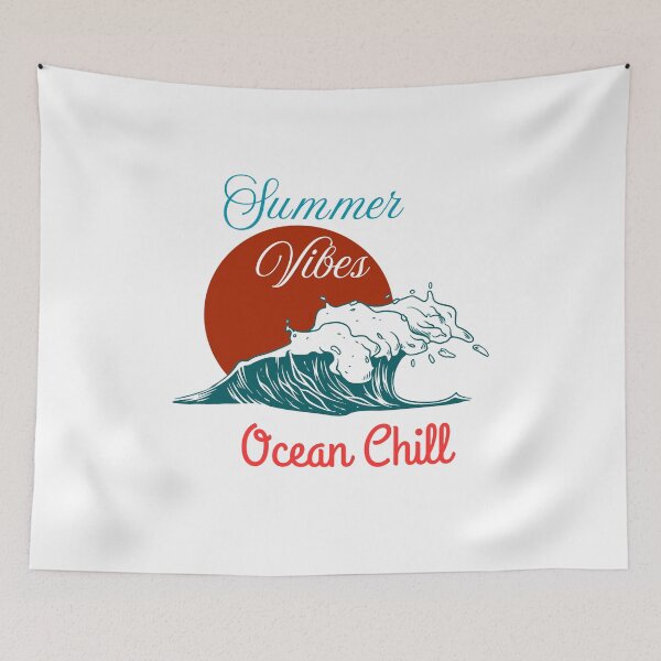 Item preview, Summer Vibes Ocean Chill Wave Design designed and sold by YOANAH.