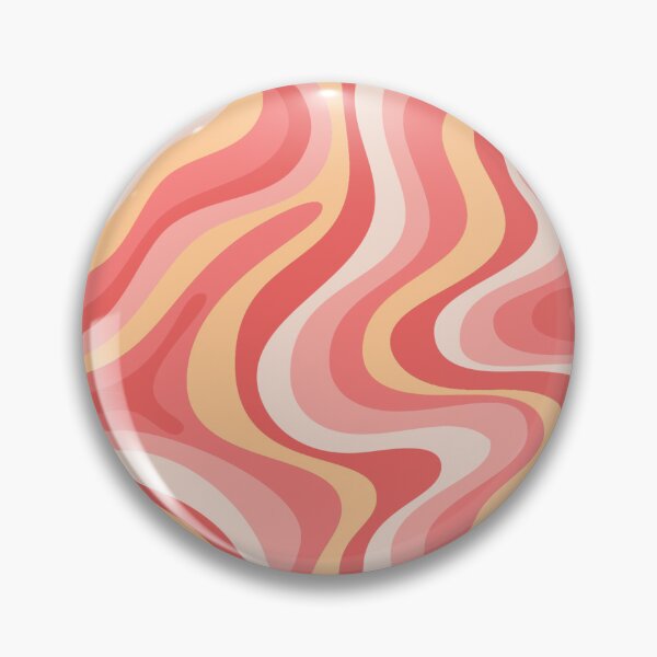 Item preview,  Liquid Swirl Retro Abstract in pinks  tones, Light Blush, Cream, and White designed and sold by Differenceee.