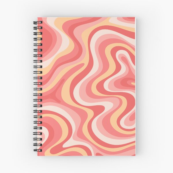Item preview,  Liquid Swirl Retro Abstract in pinks  tones, Light Blush, Cream, and White designed and sold by Differenceee.