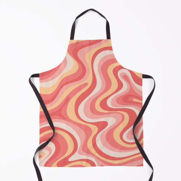 Item preview,  Liquid Swirl Retro Abstract in pinks  tones, Light Blush, Cream, and White designed and sold by Differenceee.