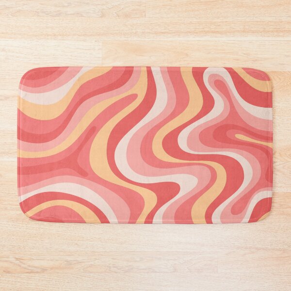 Item preview,  Liquid Swirl Retro Abstract in pinks  tones, Light Blush, Cream, and White designed and sold by Differenceee.