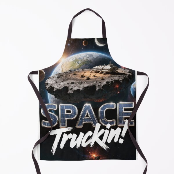 Item preview, Asteroid Mineral Mining Hauler Print designed and sold by Lichentroupe63.