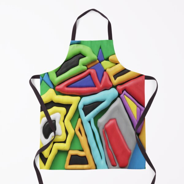 Item preview, jumbled C colorful geometric abstract design designed and sold by SmashingDeals.