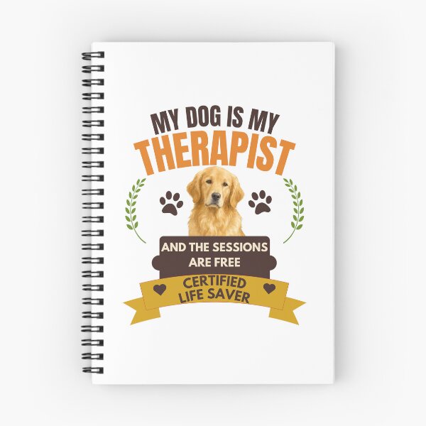 Item preview, My Dog Is My Therapist Funny Dog Lover Vintage T-Shirt designed and sold by Uvclick.