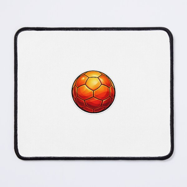 Item preview, Sunset Orange Soccer Ball Warm Gradient designed and sold by Trionda_Shop.