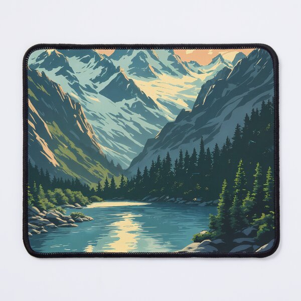 Item preview, Bariloche Dreamscape Lake designed and sold by JacksoonLester.
