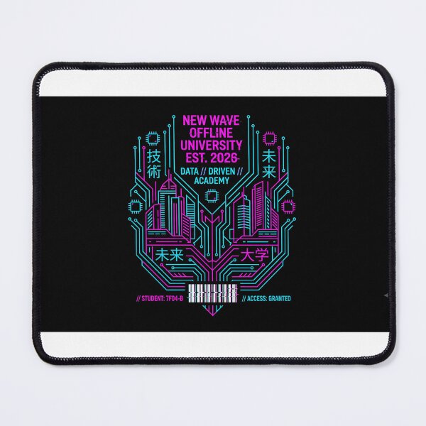 Item preview, Cyberpunk Glitch Neon Circuitry Notebook Fan art designed and sold by VoidBearer03.