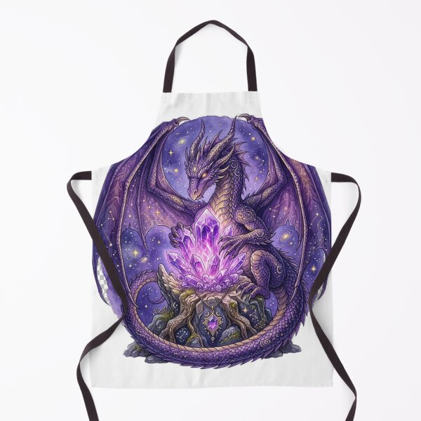 Item preview, Mystical Purple Dragon Crystal Guardian designed and sold by GrzywaM.