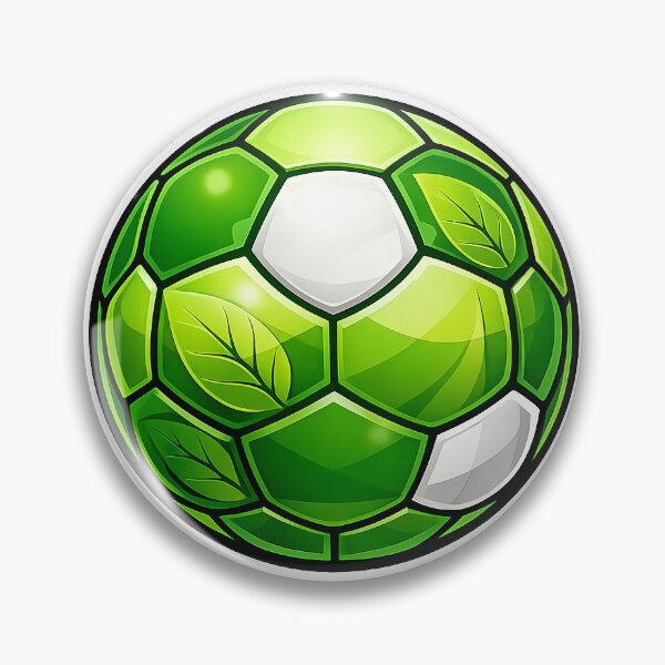 Artikelvorschau, Natürlicher Eco Grüner Fußball Mit Blättern entworfen und verkauft von Trionda_Shop.