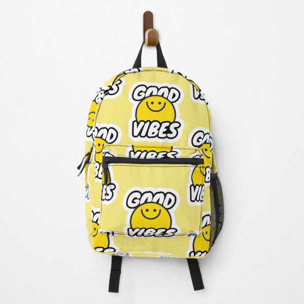 Item preview, Good Vibes Smiley Positive Energy Typography designed and sold by Mauswohn.