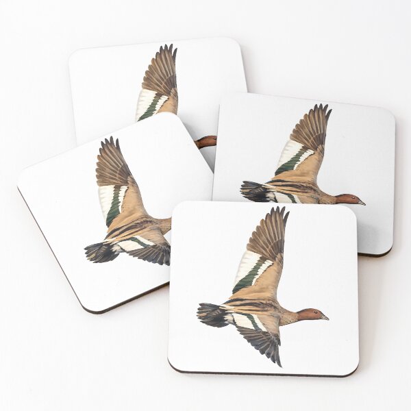 Item preview, Australian Wood Duck in Flight Watercolour Painting designed and sold by Jaruart.