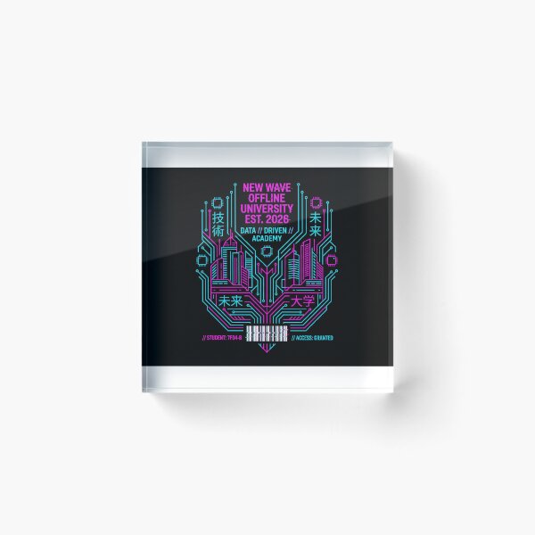 Item preview, "QUANTUM REACH" Cyberpunk Glitch Neon Circuitry Notebook Fan art designed and sold by VoidBearer03.