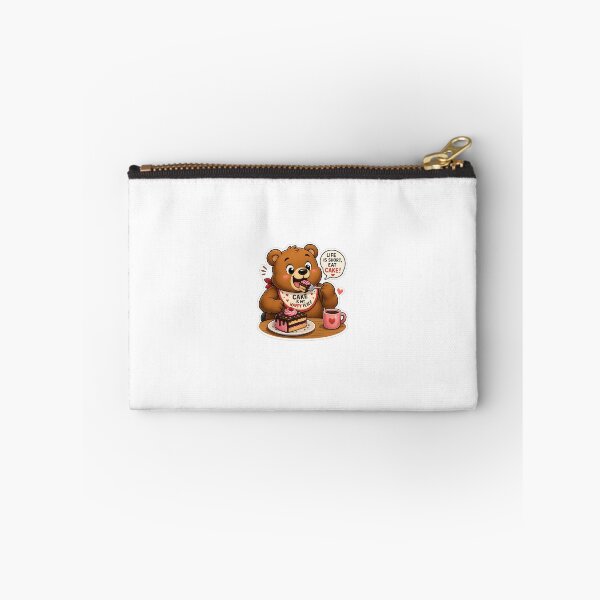 Item preview, Bear Eating Cake  designed and sold by Raj Studio.