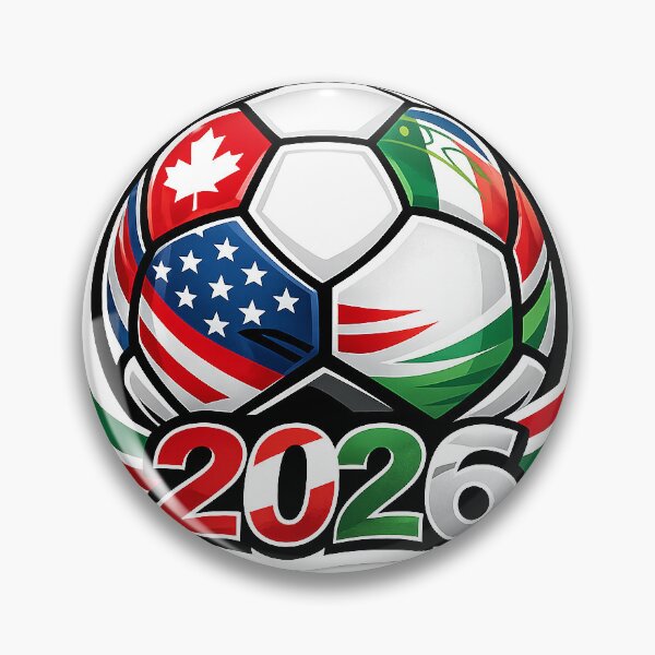 Item preview, North America Tri Nations Soccer Ball 2026 designed and sold by Trionda_Shop.