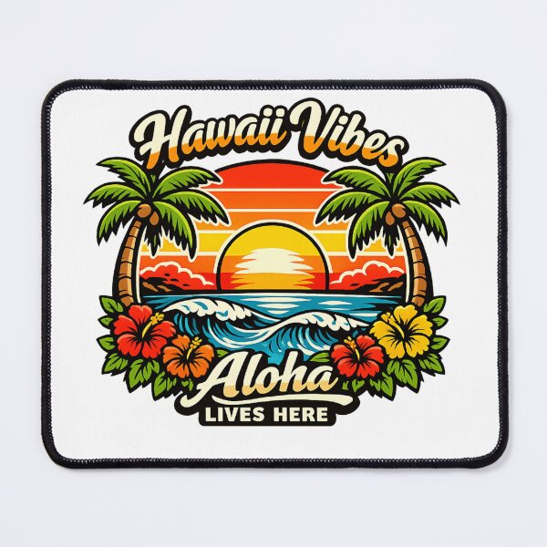 Item preview, Aloha Lives Here Hawaii Vibes designed and sold by DPBTees70.