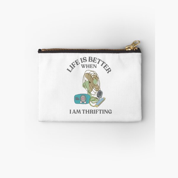 Item preview, Life is better when thrifting designed and sold by TaraPen.