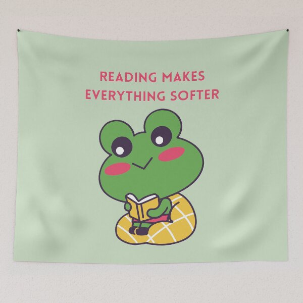 Item preview, Reading makes everything softer designed and sold by creativityisfun.