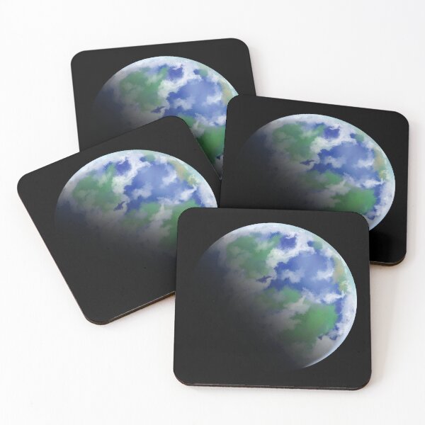 Artikelvorschau, Handgezeichnete Illustration des Planeten Erde entworfen und verkauft von ubborn.