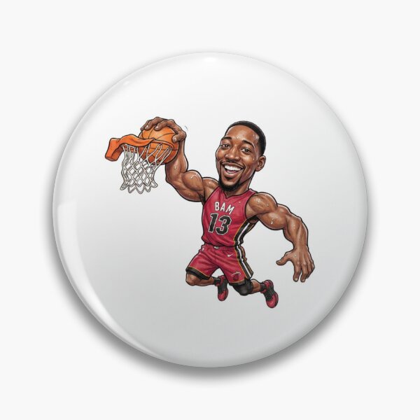 Item preview, Bam Adebayo designed and sold by MonmonZater.
