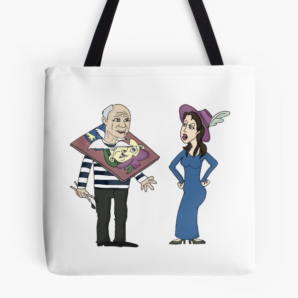 Item preview, Funny Pablo Picasso Art History Parody | Cute Mad Muse Fine Art Sticker Pack designed and sold by MyxaART.