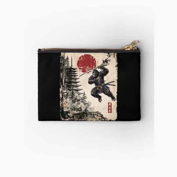 Item preview, Samurai Bigfoot Japanese Vintage Graphic Ukiyo-e Art Funny T-Shirt designed and sold by stmpdwrld.