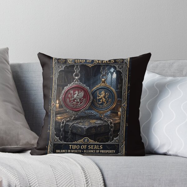 Item preview, Two of Seals- Two Cards designed and sold by Studio77-Gothic.