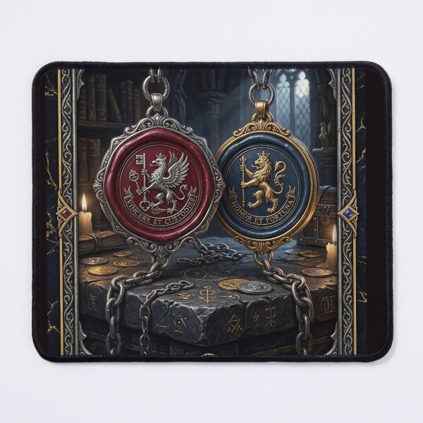 Item preview, Two of Seals- Two Cards designed and sold by Studio77-Gothic.
