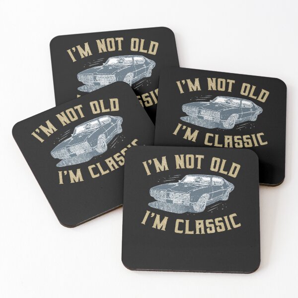Item preview, I'm Not Old I'm Classic Funny Car Graphic - Mens & Womens Short Sleeve T-Shirt designed and sold by stmpdwrld.