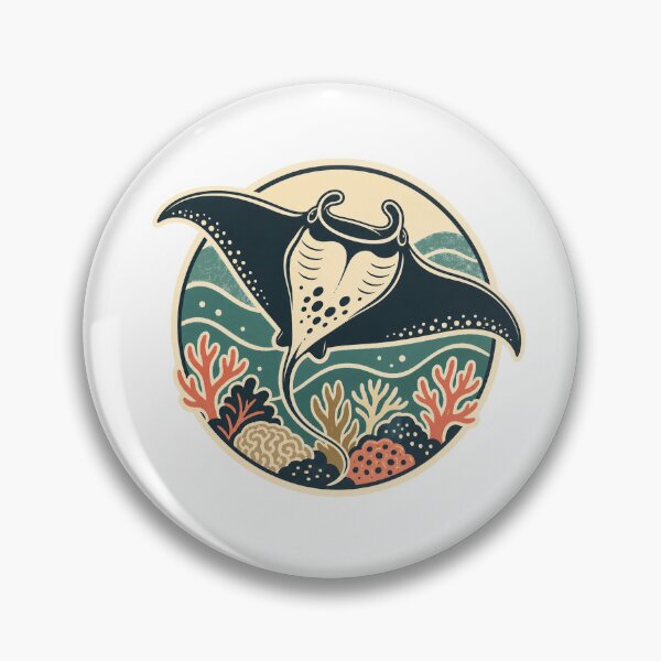 Item preview, a manta ray designed and sold by zzinthestore.