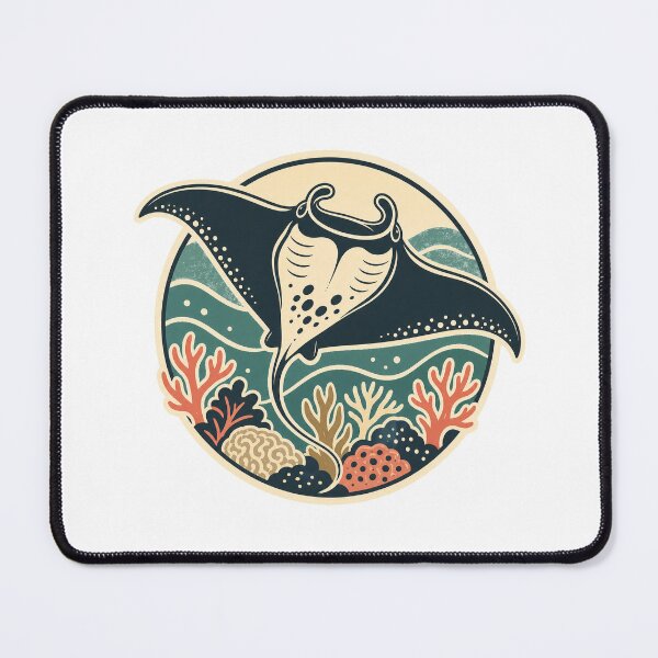 Item preview, a manta ray designed and sold by zzinthestore.