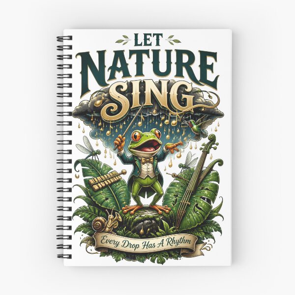 Item preview, Let Nature Sing Frog Conductor designed and sold by Sovereign Supply Co..