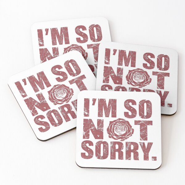 Item preview, Sarcastic Quotes Shirt — I'm So Not Sorry — Grunge Graphic Tee designed and sold by NikaRka.