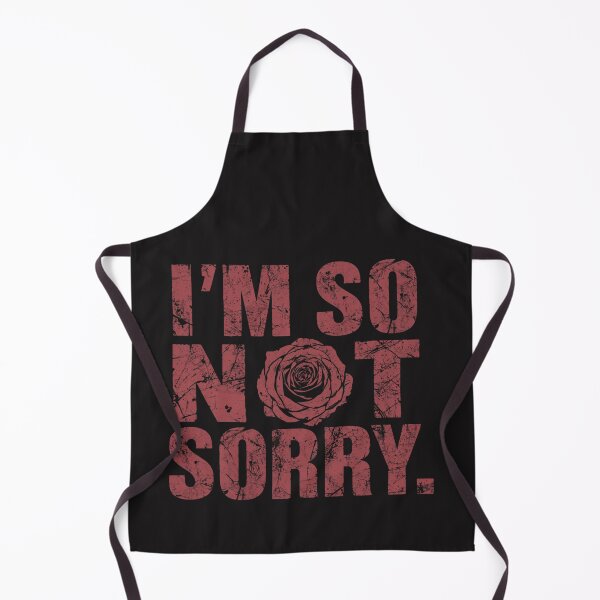 Item preview, Sarcastic Quotes Shirt — I'm So Not Sorry — Grunge Graphic Tee designed and sold by NikaRka.