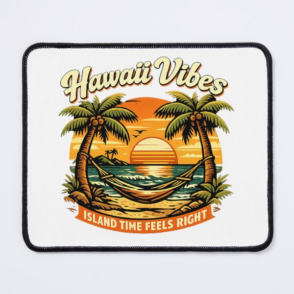 Item preview, Island Time Feels Right Hawaii Vibes designed and sold by DPBTees70.
