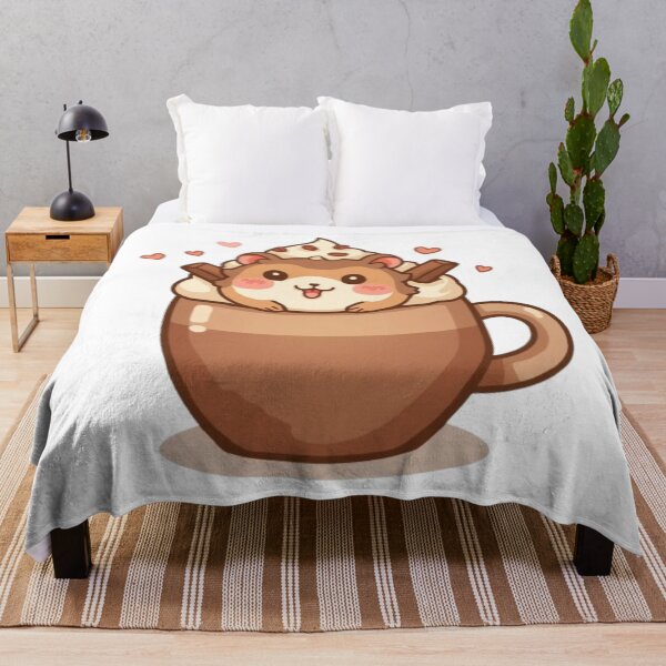 Item preview, Adorable Hamster in Coffee Mug | Kawaii Café Sticker designed and sold by Stylestickers55.