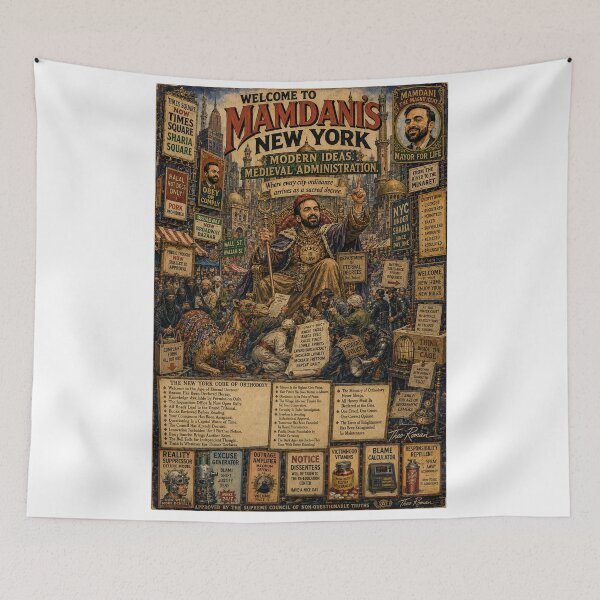 Item preview, Mandami's New Version of New York designed and sold by LoudMouthArt.