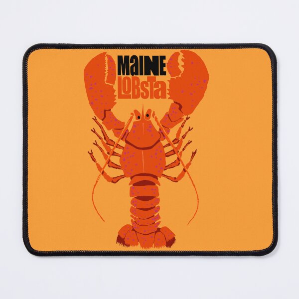Item preview, 2 color Lobster with the words Maine Lobsta on it designed and sold by TrevorIrvin.